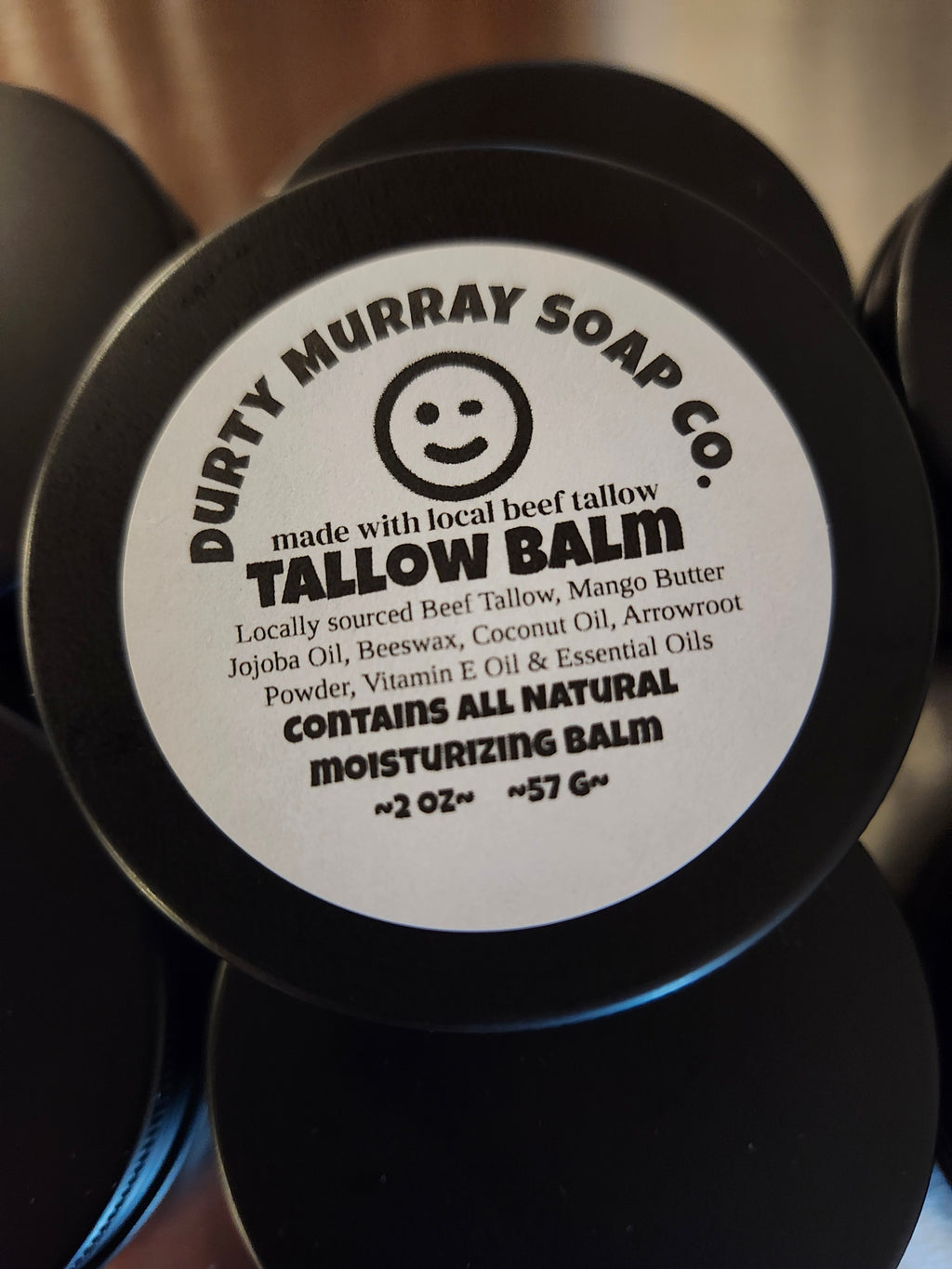 Tallow Balm Tin 2 oz